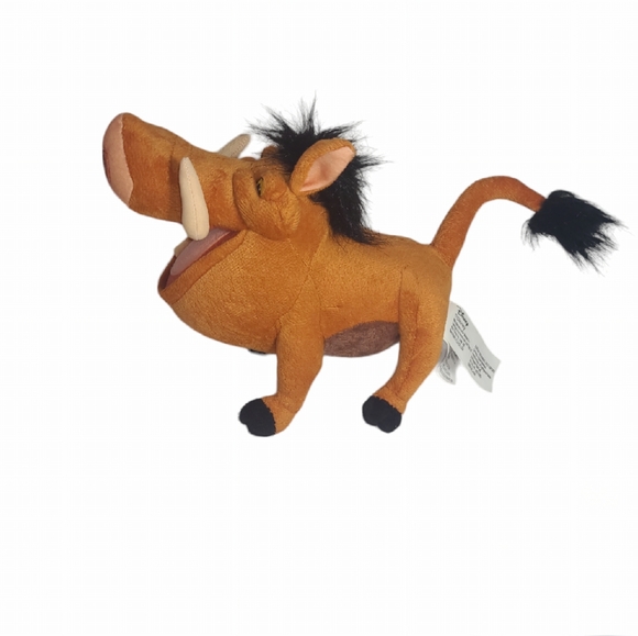 Disney The Lion King Pumbaa Small Plush 7½" Stuffed Animal Warthog - Picture 6 of 7
